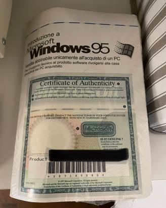 Microsoft Windows 95 Software NIB