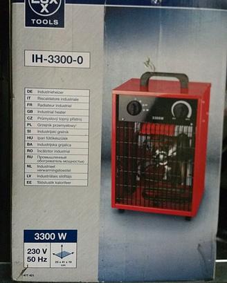 Termoventilatori elettrici Lux 3,3 Kw
