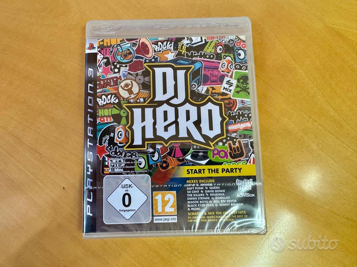 Coperchio Batteria Per Giradischi DJ Hero Per PS3 E Xbox 360 - Ricambio Nero Playstation