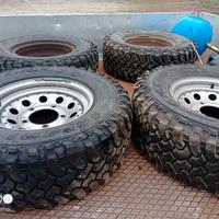 cerchioni e gomme per fuoristrada