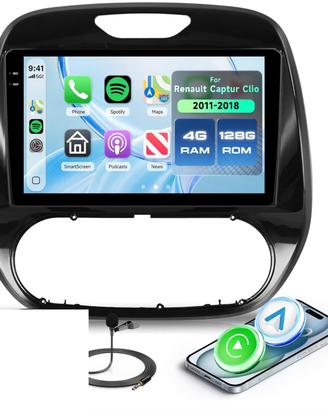 Autoradio Android Rimoody 9" x Renault Clio/Captur