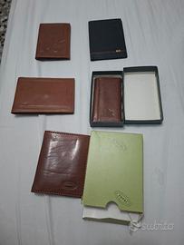 5 pezzi portafogli vintage  nuovi 