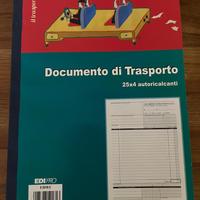 Documenti di trasporto autoricalcanti