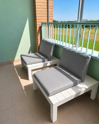 Coppia di poltrone da giardino