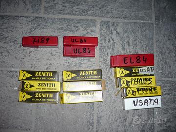 Valvole media potenza audio