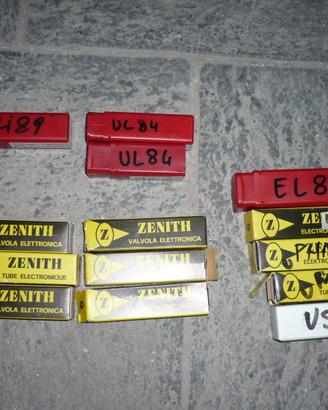 Valvole media potenza audio