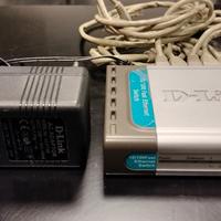 Switch d-link des 1005d+alimentatore e 5 cavi