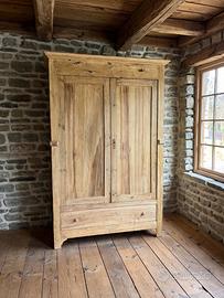 ARMADIO RESTAURATO LEGNO NATURALE GREZZO