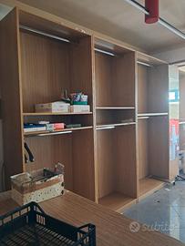 scaffali attrezzati cabina armadio