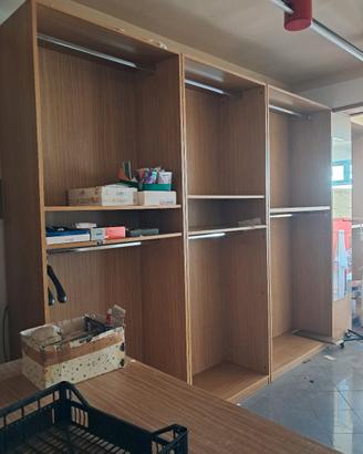 scaffali attrezzati cabina armadio