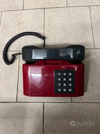 Telefono vintage Italtel viola
