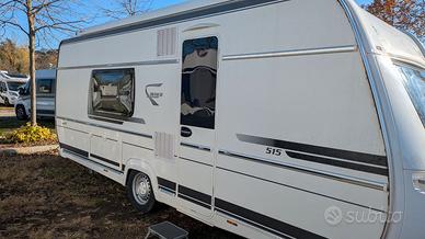 FENDT CARAVAN BIANCO  515  ELEGANTE E SPAZIOSA