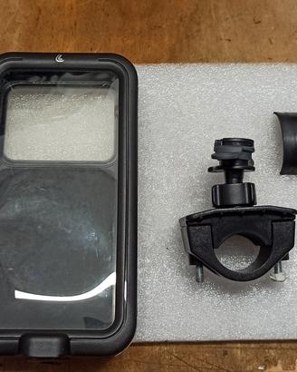 Optiline Dual Lock supporto porta telefono Moto