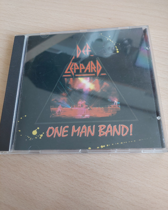 Def Leppard "One Man Band!" (CD)