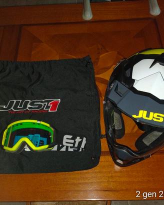 Casco moto adventure 