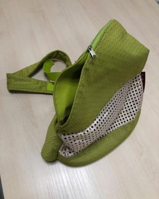 borsa a tracolla porta pet