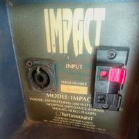 Casse passive impact turbosound 200w rms