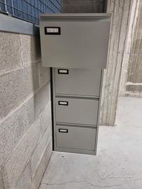 Classificatore 4 Cassetti 46x62x132 cm in Metallo