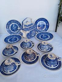 Servizio da tè vintage  Mason's Vista Blue