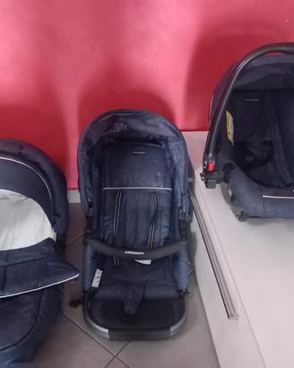 trio+ culla + fasciatoio con vaschetta a 250