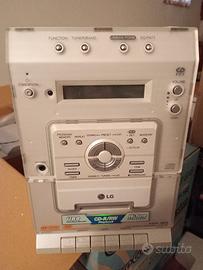 stereo con porte cassette