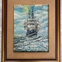 Quadro con veliero