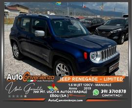 Jeep Renegade 1.6 Mjt 120 CV Limited