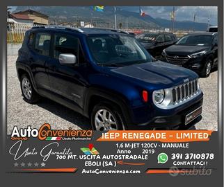 Jeep Renegade 1.6 Mjt 120 CV Limited