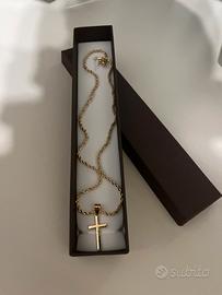 Collana con Croce – colore oro