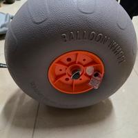 Carrello kayak ruote sabbia + Hobie compass loader