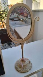 Specchio vintage da comò scrivania salotto