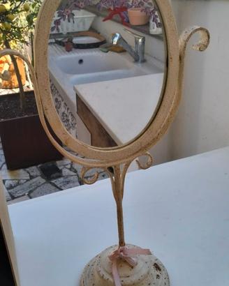 Specchio vintage da comò scrivania salotto
