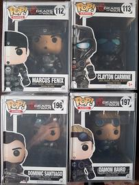 4 Funko Pop Gears of War 112 113 196 197