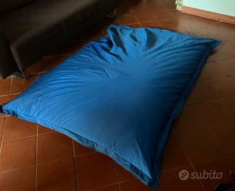 Pouf poltrona Cuscino Thin gigante Imbottito