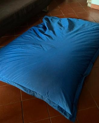 Pouf poltrona Cuscino Thin gigante Imbottito