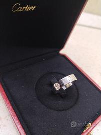 anello Cartier love oro bianco 18 kt 