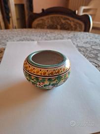 Vasetto in ceramica artistica di Caltagirone