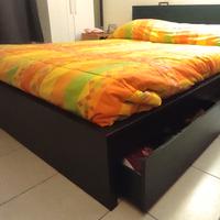 Letto matrimoniale Ikea Malm 160x200