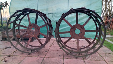 Ruote gabbia per trattore