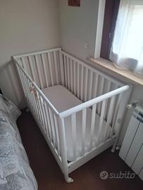 Lettino bambino con sponde