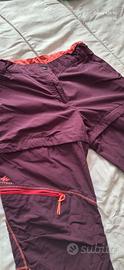 pantalone montagna ragazza Quechua