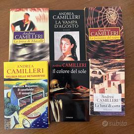 6 libri Andrea Camilleri - letture per l’estate