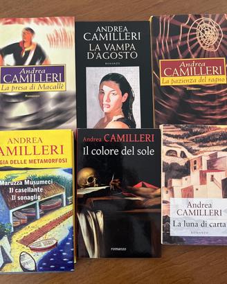 6 libri Andrea Camilleri - letture per l’estate
