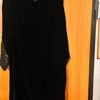 Vestito in velluto sartoriale