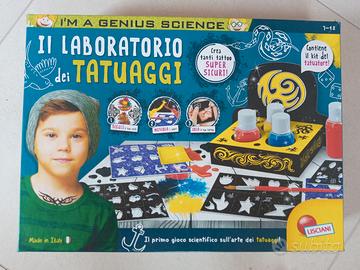 Laboratorio dei tatuaggi i'm a genius science