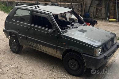 FIAT PANDA SISLEY 4x4 accidentata