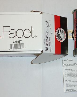 Pompa Elettrica FACET GOLD FLO 476087 NUOVA
