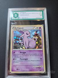 espeon holo cracked  graad 8 