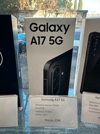 Samsung A17 5G 256gb NUOVO PROMO -10% SOLO OGGI!!