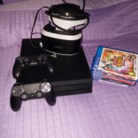 Ps4 Pro + VR + 2 Pad + Giochi